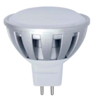 Светодиодная лампа JCDR 5,5W AC220V GU5,3 3000К 420Лм